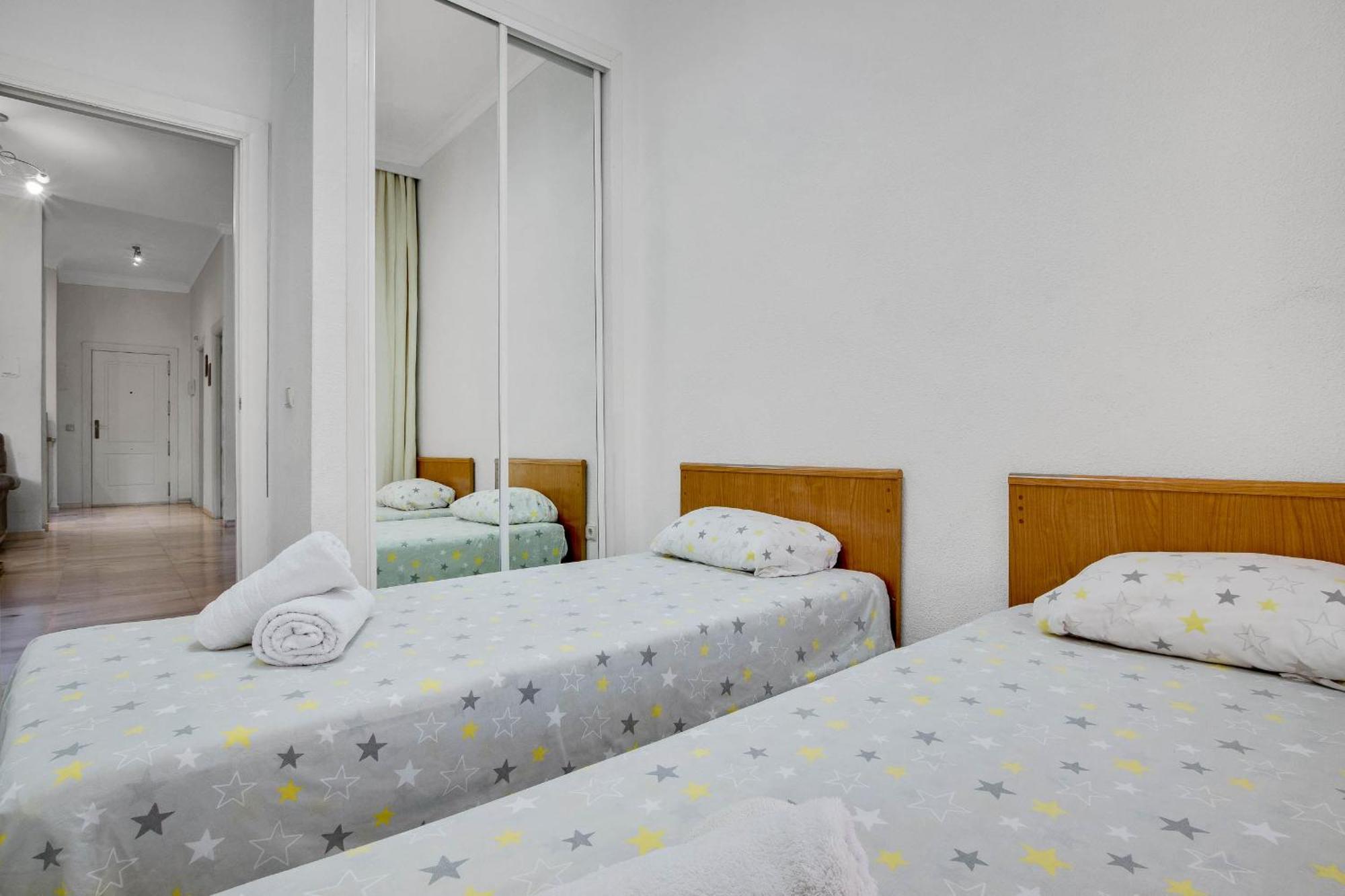 Apartamento Para 6 Con Wifi, Ac, Piscina Y Parking Gratis Benalmádena Exterior foto